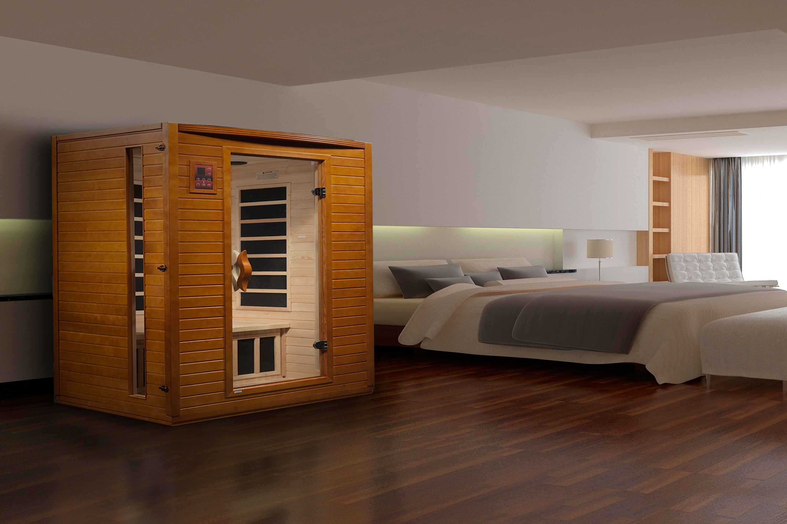 Dynamic Versailles 2-Person Low EMF FAR Infrared Sauna