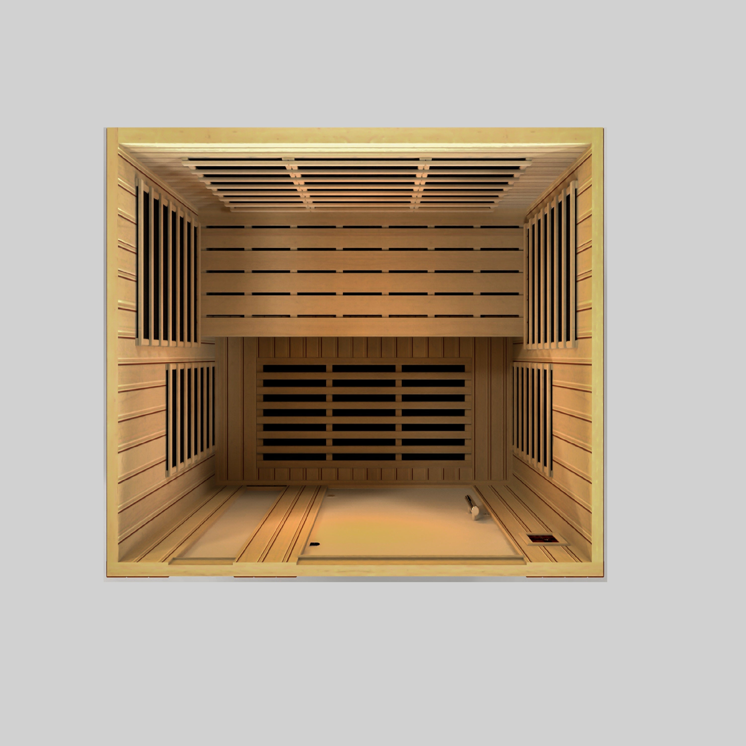 Dynamic Lugano 3-Person Low EMF FAR Infrared Sauna