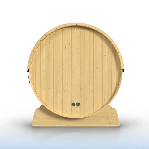 ALEKO - Anémona White Finland Pine Barrel Sauna - 3-4 Person