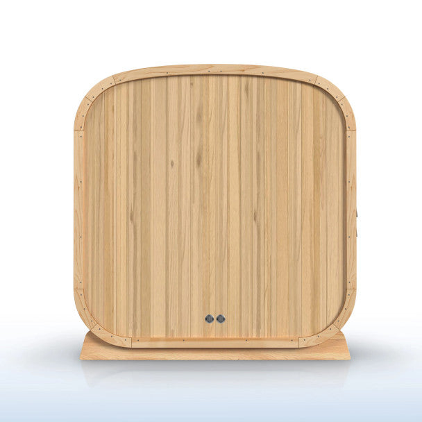 ALEKO Arnica Rustic Cedar Square Sauna – 4 Person