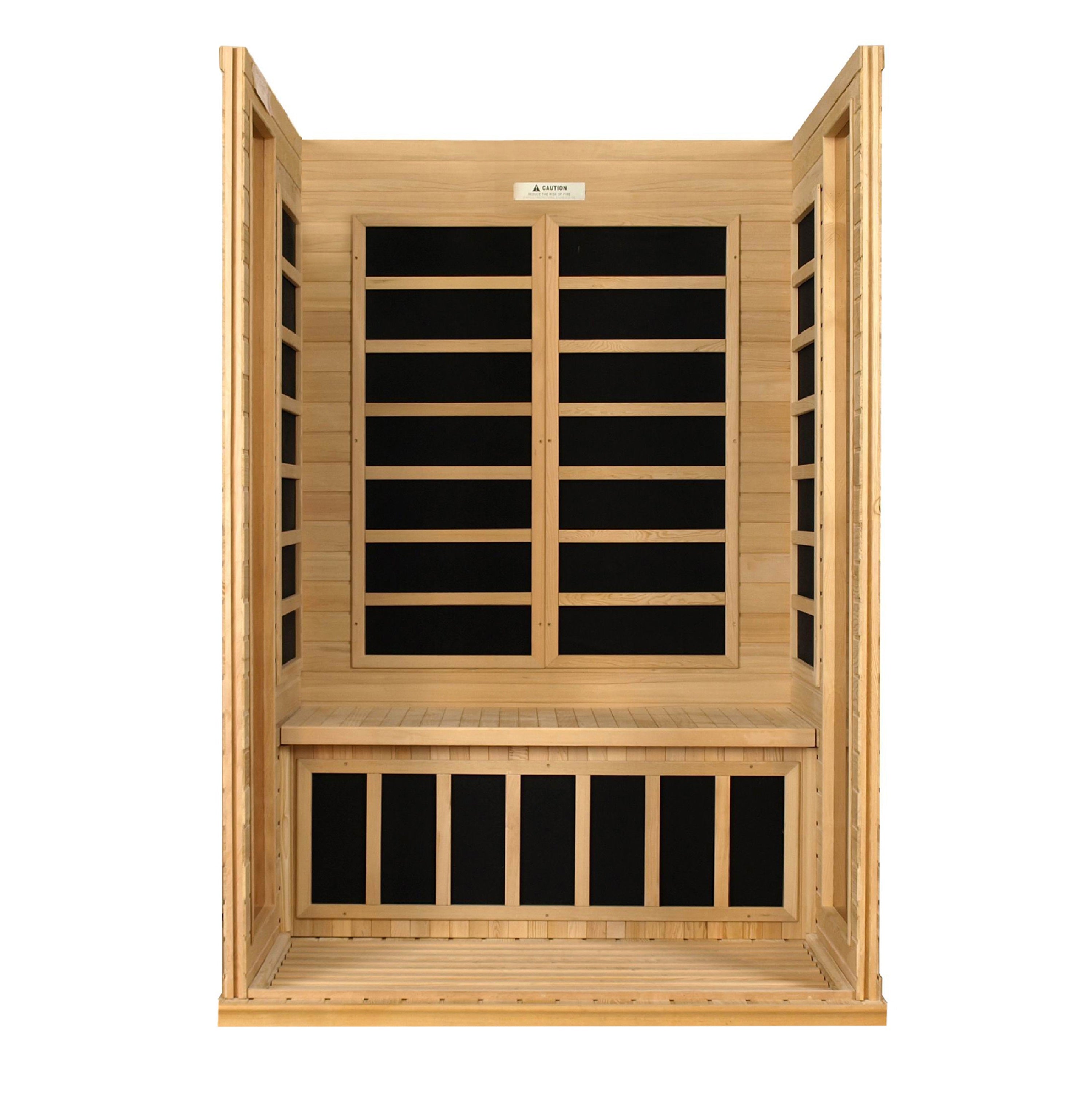 Dynamic Versailles 2-Person Low EMF FAR Infrared Sauna