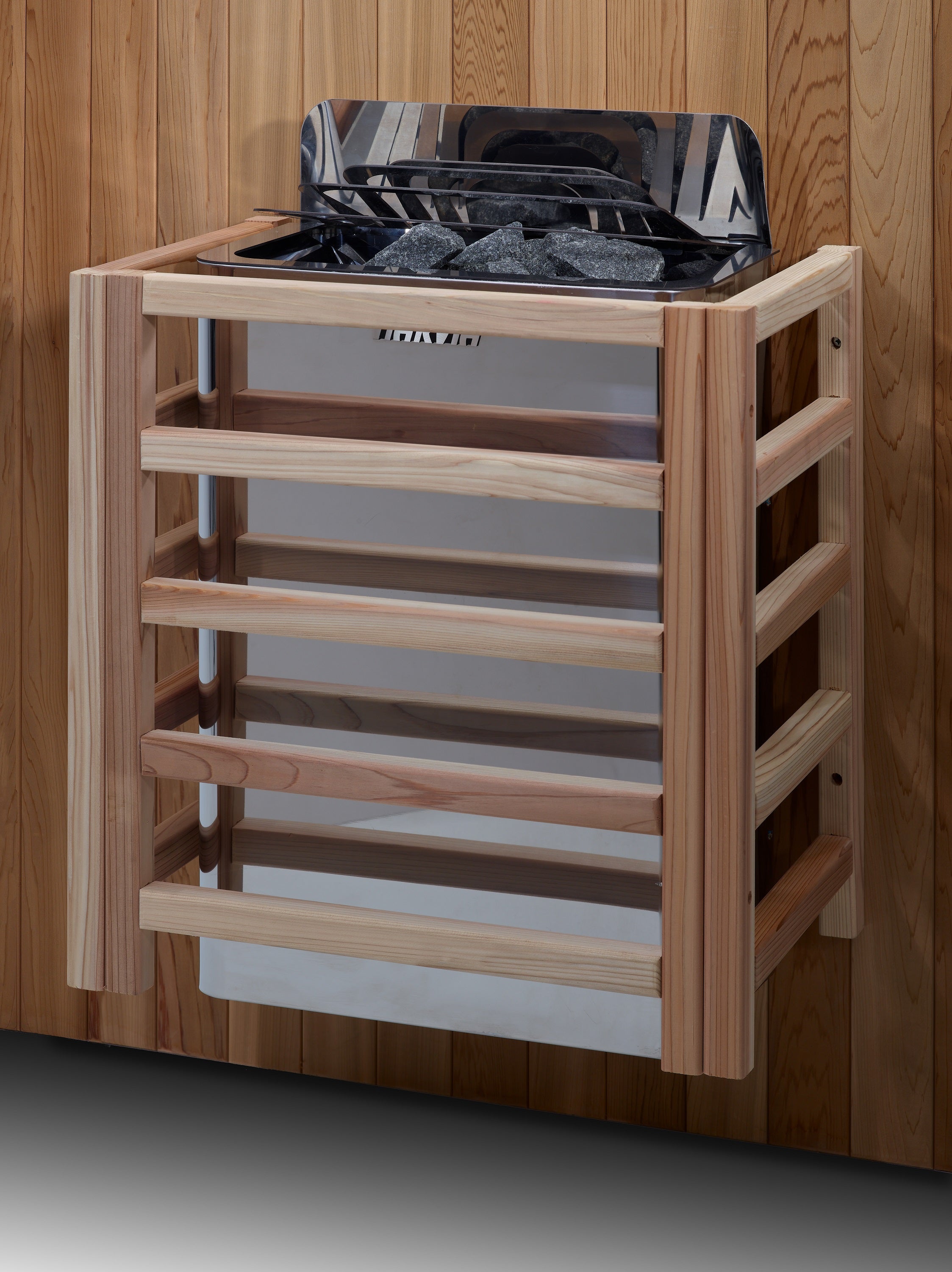 Golden Designs “Engelberg Edition” 4–6 Person Traditional Steam Sauna – Pacific Premium Clear Cedar