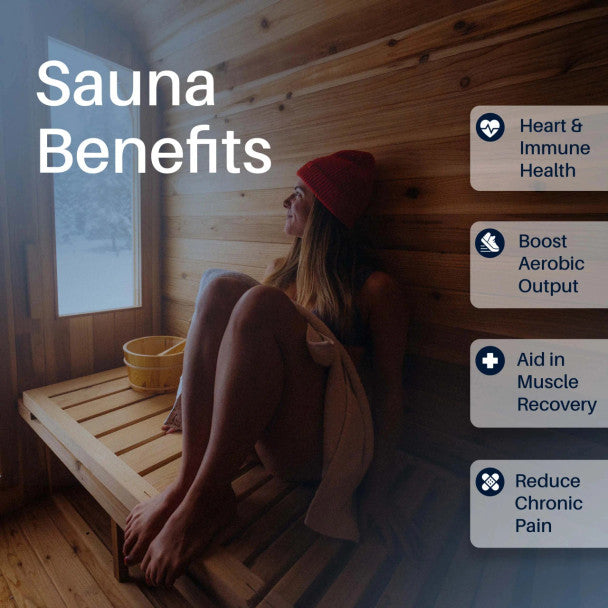 ALEKO - Anémona White Finland Pine Barrel Sauna - 3-4 Person